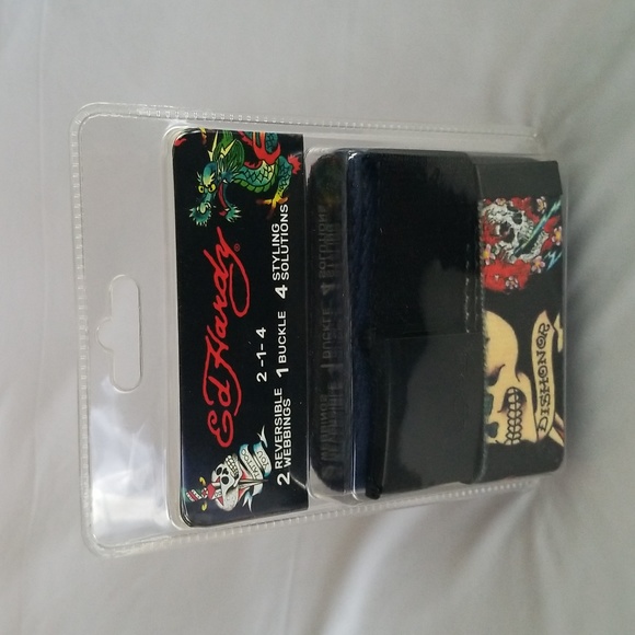 Ed Hardy Other - Ed Hardy, Belts, New, Adjustable, fits up to size 44,